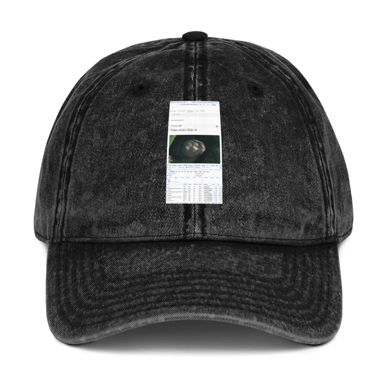 Vintage Cap | Otto Cap 18-1248